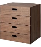 Amazon｜無印良品 スタッキングチェスト 幅37×奥行28×高さ37cm 引出し2